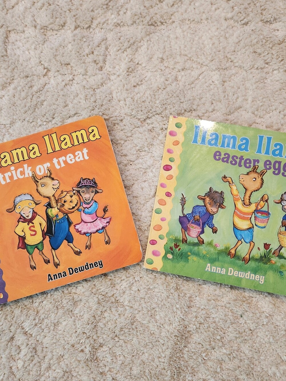Llama Llama Trick Or Treat & Easter Egg Board Book Bundle
